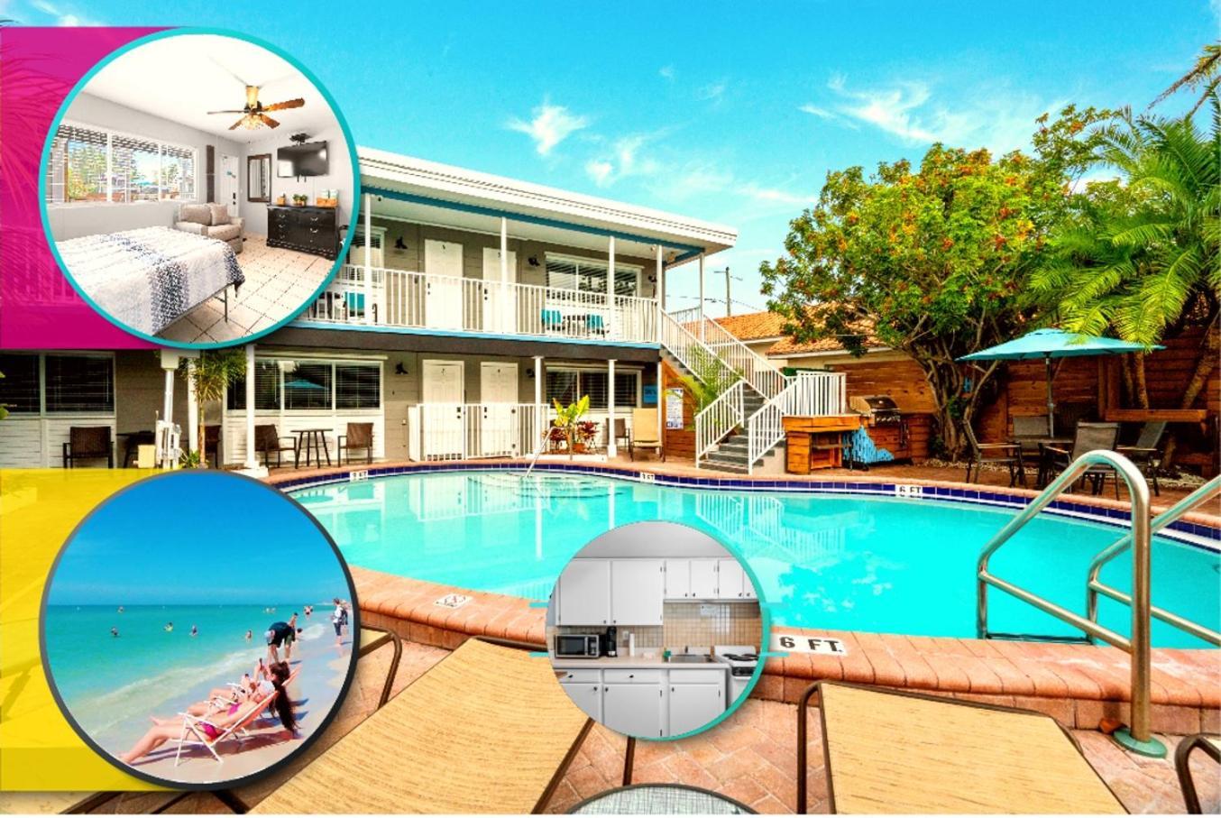 Boutique Beach Retreat St. Pete Beach Exterior foto